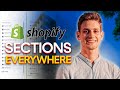 Shopify how to use Sections Everywhere and JSON Templates