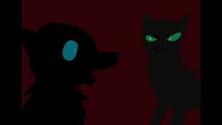 Animation of my invented OC - Enemy (Blood Warning)