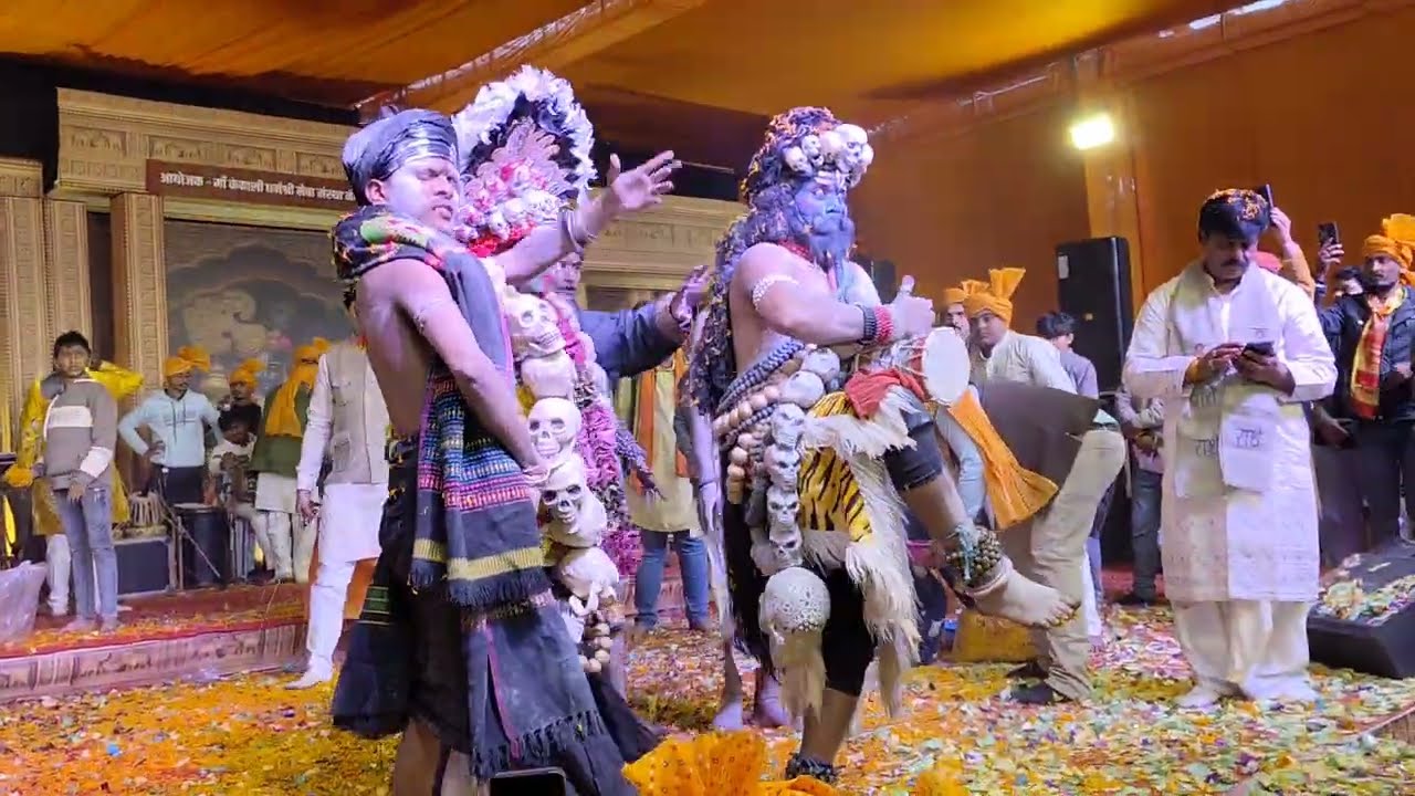 मां कंकाली के दरबार में बाबा महाकाल का नृत्य🚩 