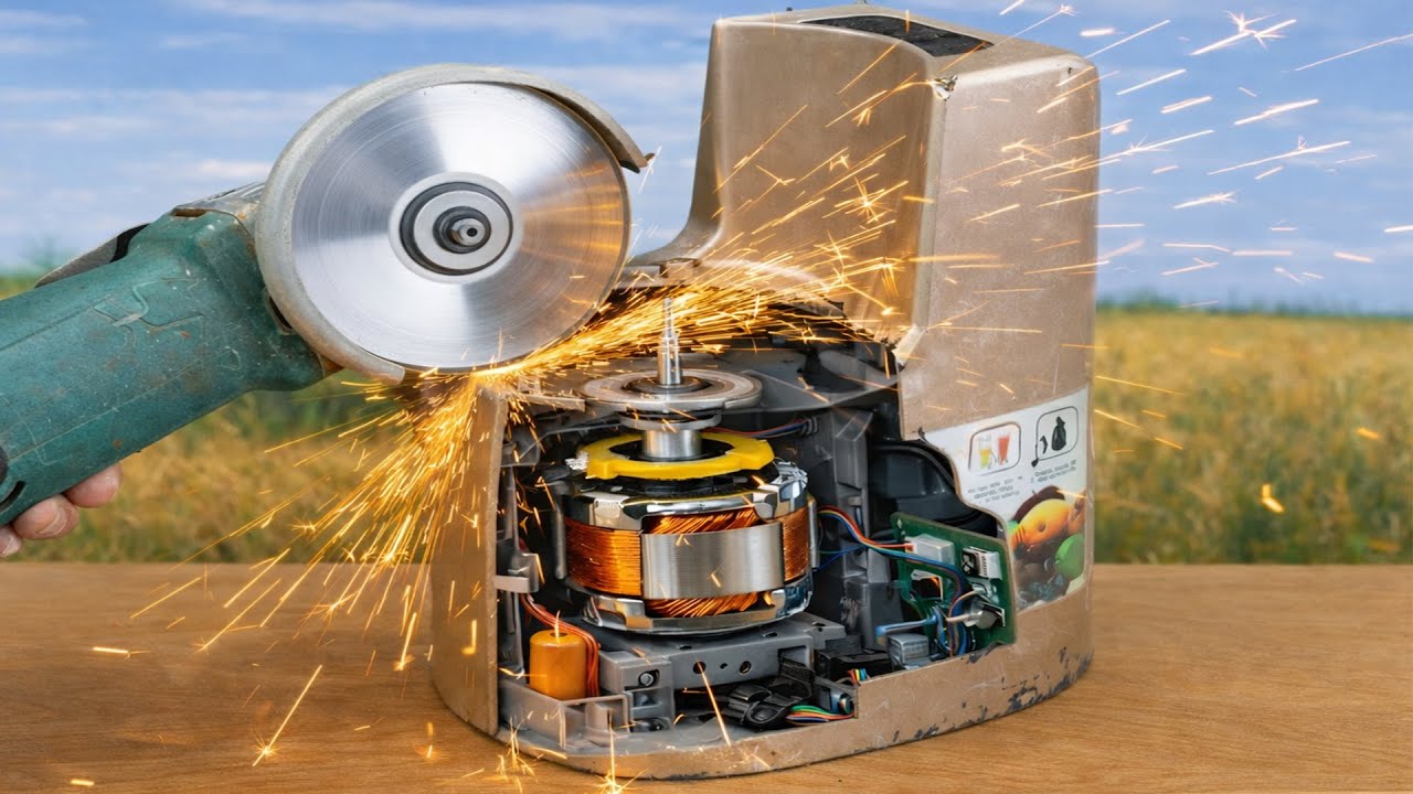 Мало кто знает, что сломанные блендеры — это настоящая сокровищница! Давайте соберем их и используем