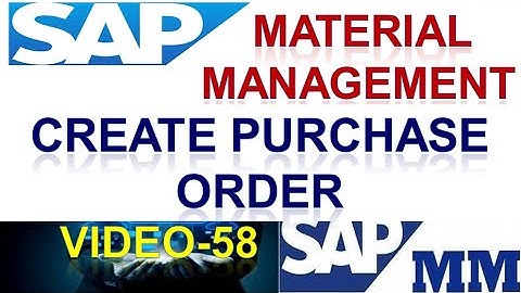 How to Configure Purchase Order in Material Management| Material Management in Sap | DK TECHNOLOGIES