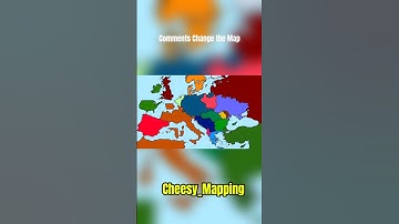 Comments change the map #shorts #history #geography #europe