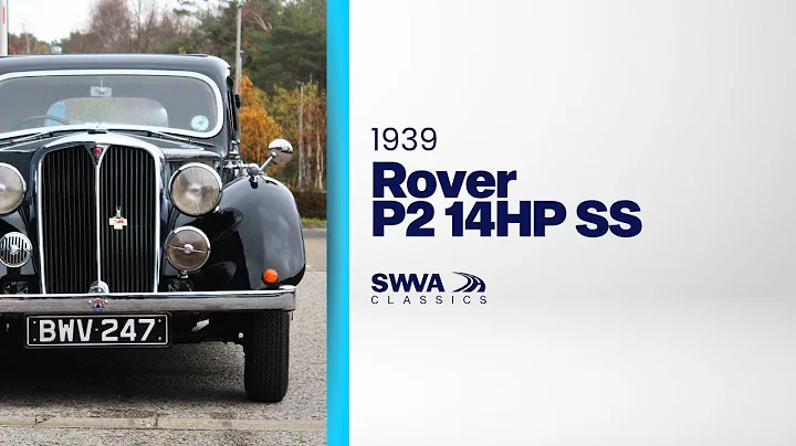 LOT 44 - Rover P2 14hp SS 1939 | SWVA Winter 2026 Classic & Performance Auction