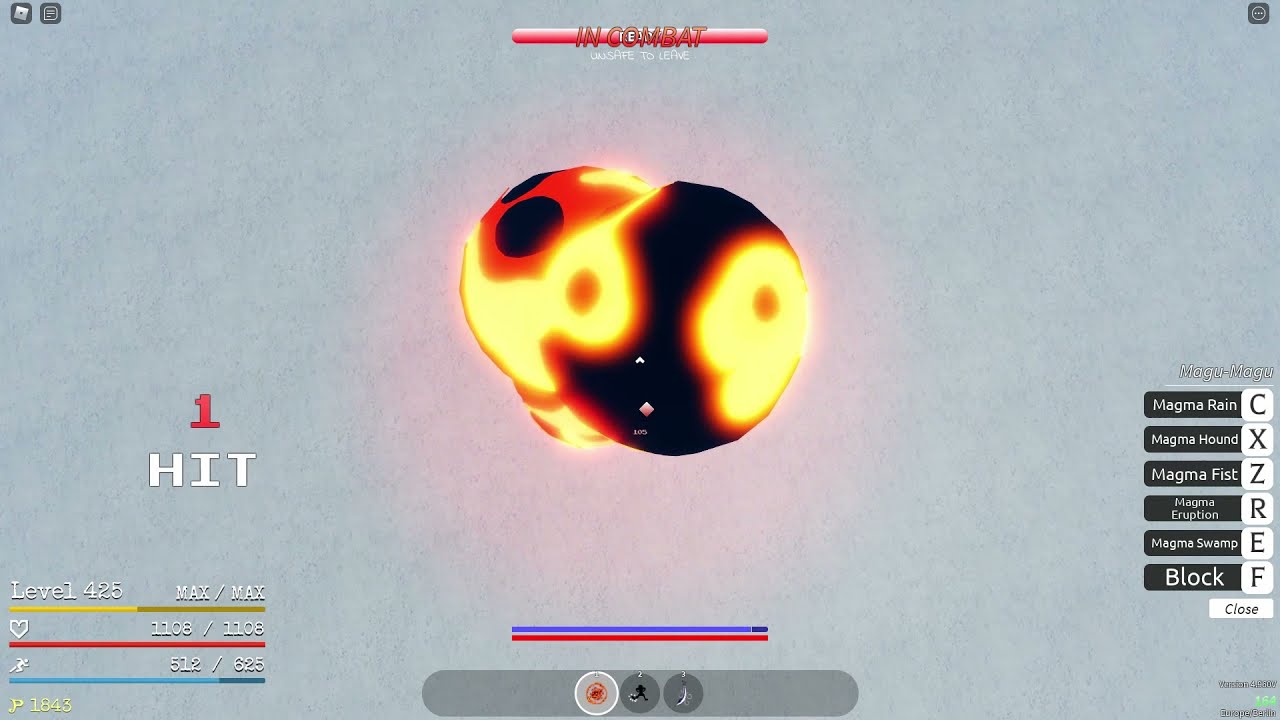 Magu + Black Leg + Cutlass is broken (GPO)