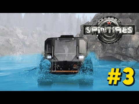 Видео: SpinTires - SHERP Ural Challenge DLC - УРАЛ #3
