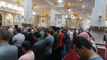 عشائية مؤثرة. للشيخ ميثم القيسي في جامع خالد بن الوليد. بداية سورة الحاقة. ٨ شعبان ١٤٤٣هجرية
