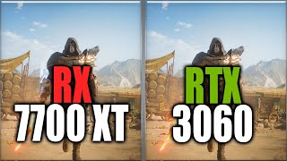 Rx 7700 Xt Vs Rtx 3060 Benchmarks  Tested In 20 Games