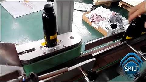 Round bottle labeling machine SKILT MACHINERY