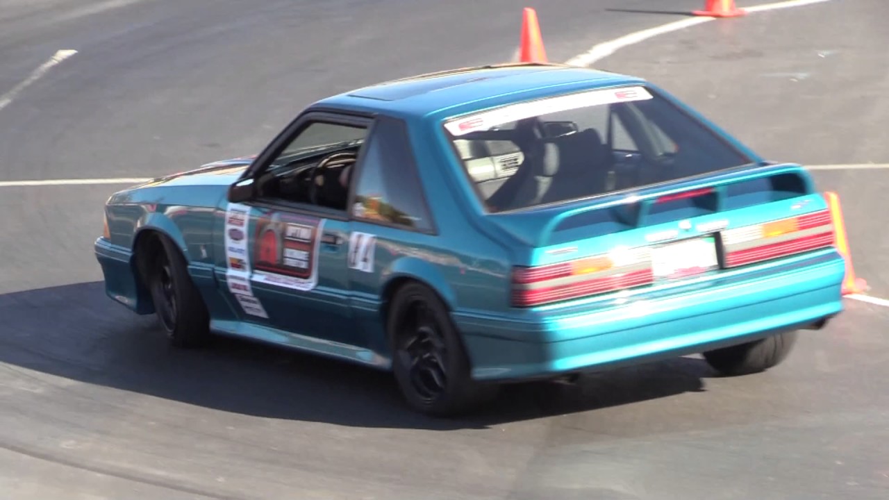 Scott Anthony's Ford Mustang Cobra's 2nd-Run @ Good Guys Autocross: 11/13/2016