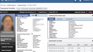 Using the Advising Dashboard at St. Edward's University
