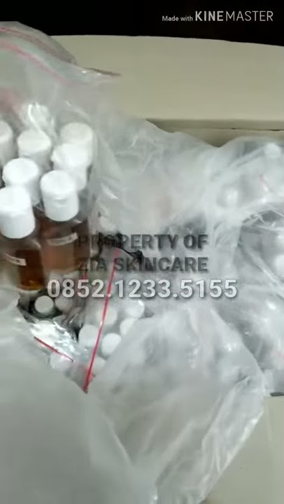Unboxing Toner kiriman dari Mamih Hetty by ZIA Distributor Cream HN Original
