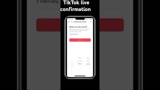 How to on TikTok live | TikTok live age confirmation