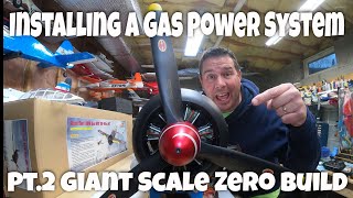 Seagull Models Giant Scale Zero, Assembly and Install: EME60 AutoStart, Fuel System, Control, Prop