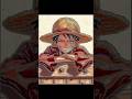 Drawing Anime Characters With Code Art | Monkey D Luffy