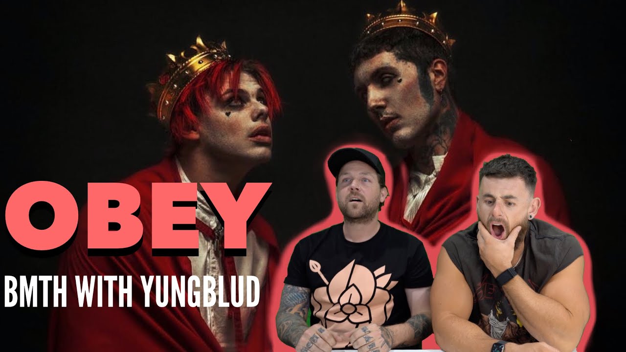 BRING ME THE HORIZON "OBEY" with YUNGBLUD Aussie Metal Heads Reaction