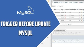 Curso MYSQL –  Trigger BEFORE UPDATE – Video 39