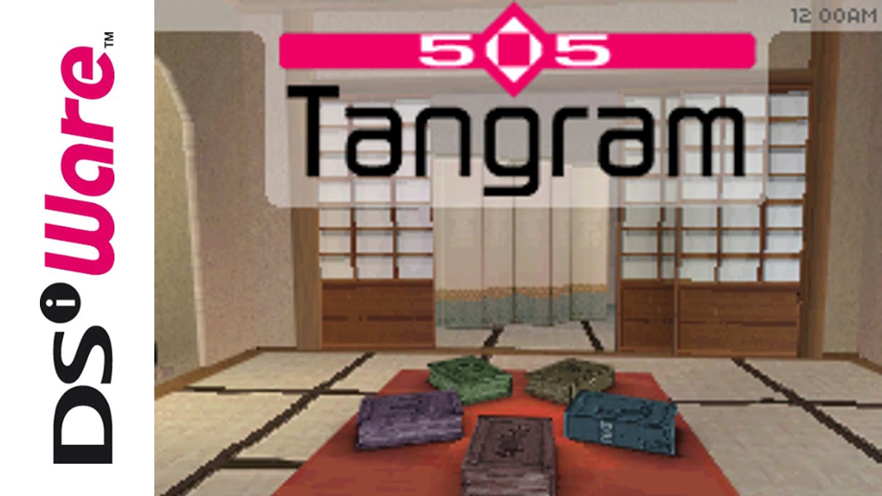 [DSiWare] 505 Tangram (2011) Longplay