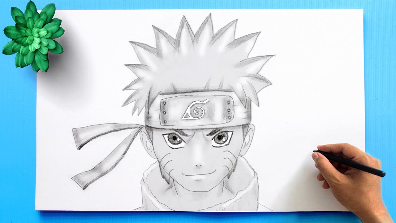 How to Draw Naruto  Sketch Tutorial - KidzTube