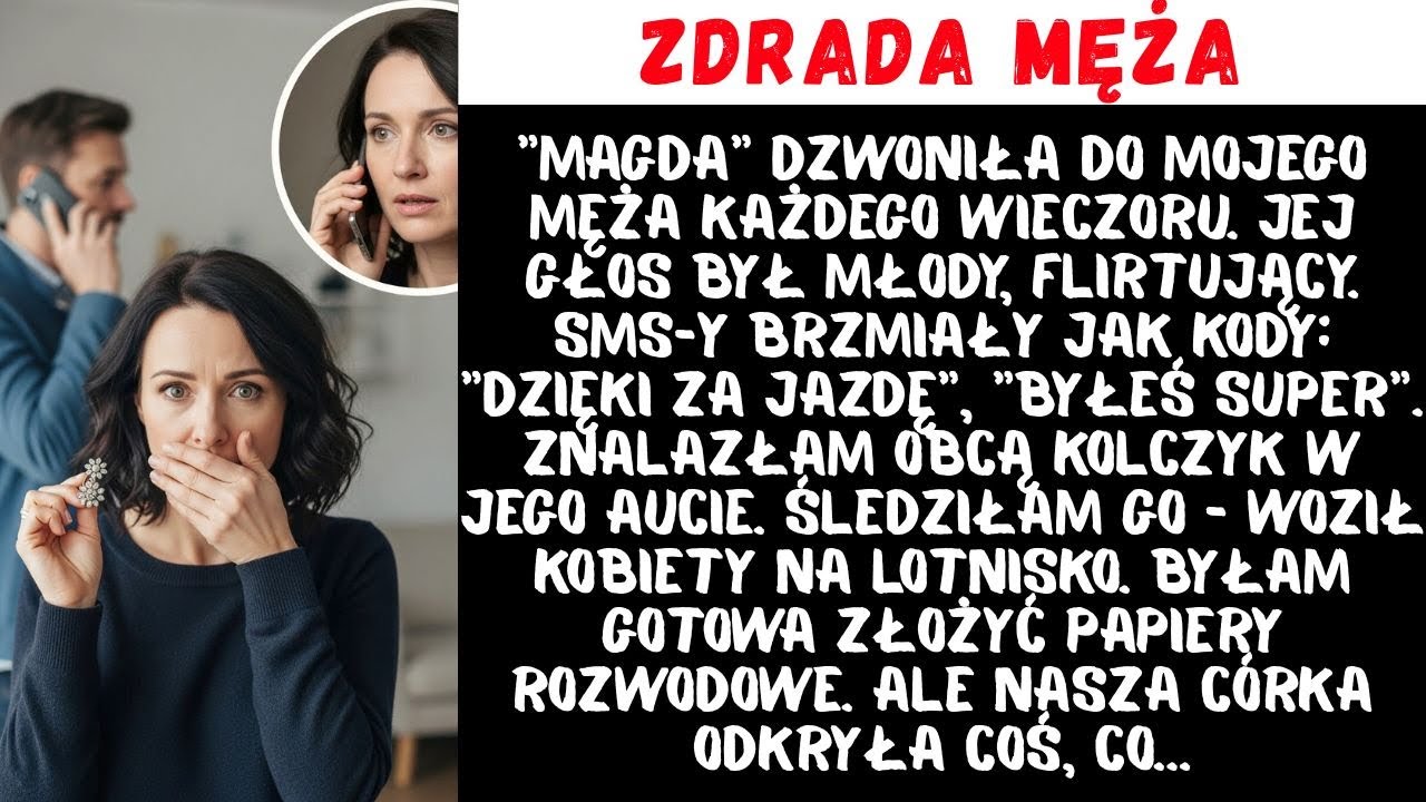 Usłyszałam, jak mój mąż szepcze do telefonu imię młodej kobiety, a pół godziny później patrzyłam, jak śpi w samochodzie na parkingu galerii zamiast w pracy. „To nowa asystentka, Aneta. Pilny...