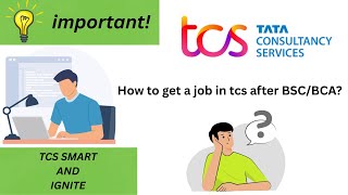how to get a job in tcs after bca and bsc?  #tcs #bca #freshersjobs  screenshot 4