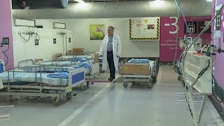 A look inside an underground medical facility set up in northern Israel after 2006 war with Hezbolla