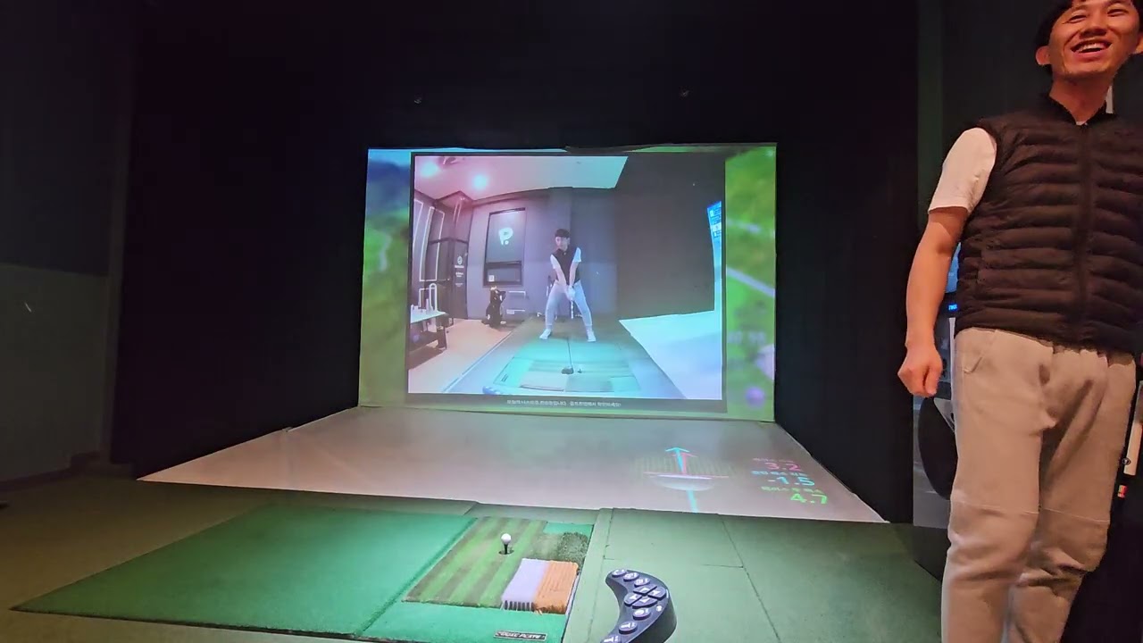 #골프존 #명량골프 #26년 GTOUR MIXED컵 코스 #자유로cc  1번홀~  #당근 우인골 #with  쪼루  척왕