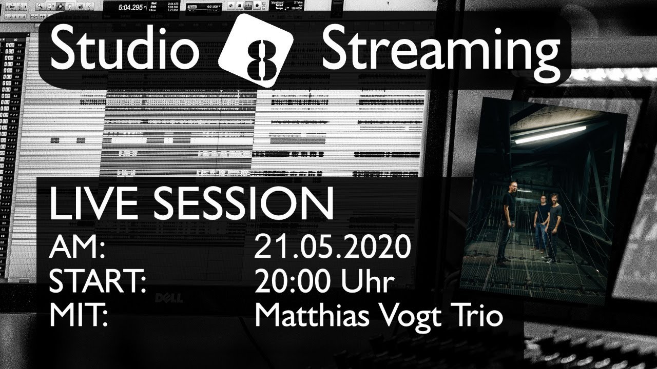 Matthias Vogt Trio @ Studio 8 Streaming