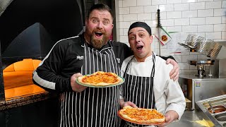 We learn HOW to make pizza with Frankie & Benny's | Food Review Club