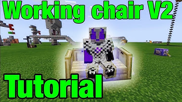 How to make a working chair in Minecraft pe / mcpe V2 ( Without minecarts )