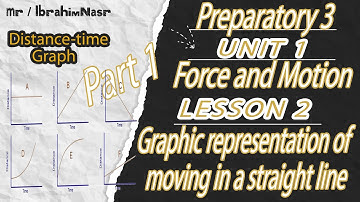 Science | Prep.3 | Graphic Rep. of Moving in a Straight Line | Part (1) | Unit (1) | Lesson (2)