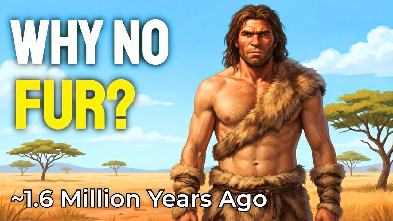 How Humans LOST Their Fur | History For Sleep - YouTube