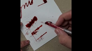 Splatter Calligraphy Name Request no.341