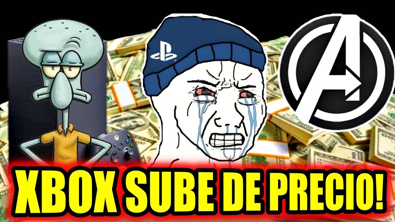 XBOX vuelve a SUBIR de PRECIO ... FANATICOS DE SONY PLAYSTATION 5 NO VEN LA REALIDAD PATE OLVIDADO