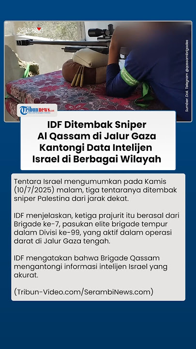 Tragis! Al Qassam Tembak 3 Tentara IDF dari Jarak Dekat, Kantongi Data Intelijen Akurat dari Israel