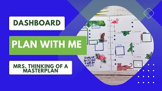 Dashboard Plan with me//August 14-20//Amber Plans her Day
