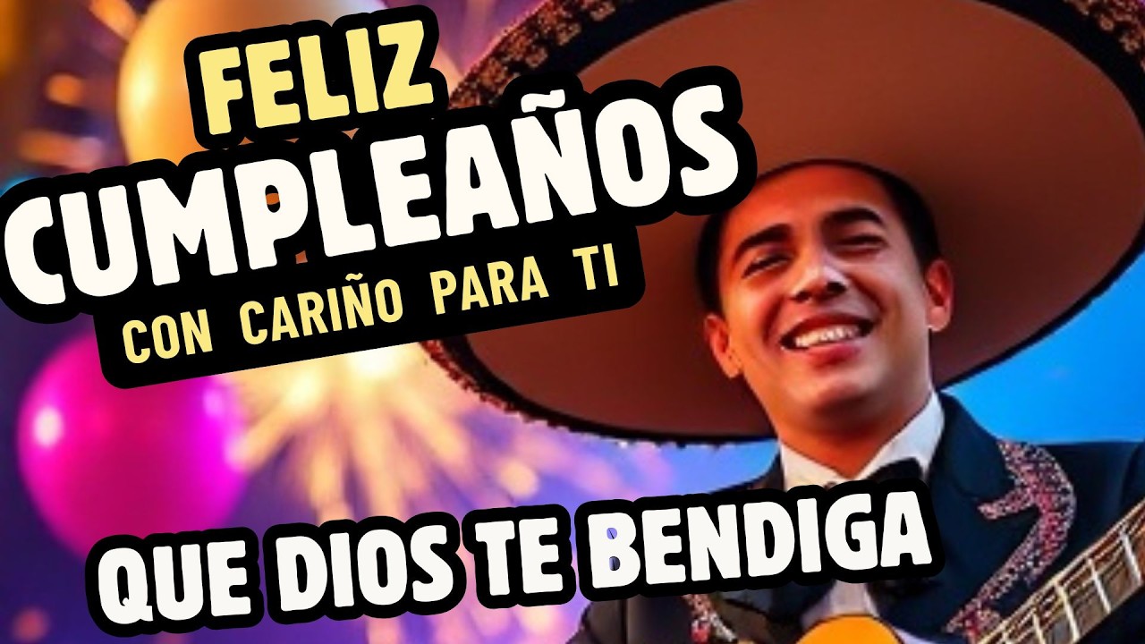ASí te Cantamos Cumpleaños Feliz 24 de Junio 🎂  Canción de Feliz Cumpleaños para Celebrar tu día