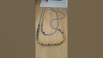 LEGO train crash! Arctic Express vs massive passenger train collision