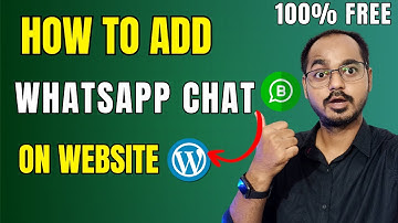 How to Integrate WhatsApp Chat in WordPress website - Step by Step Tutorial 