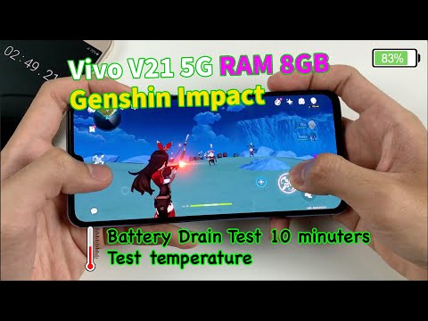 Vivo V21 5G Gaming Test