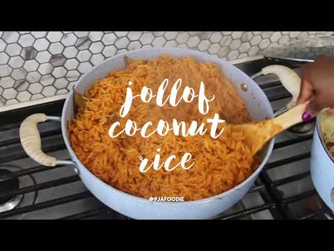 Coconut Jollof Rice - Immaculate Bites
