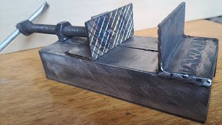 Few people know how to make a simple DIY metal vise / How to make a metal vise / creative tool idea by 5-Minute Projects and Design Ideas 1,666 views 1 month ago 8 minutes, 29 seconds