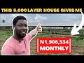 This 5000 layer chicken house gives me 19 million naira monthly