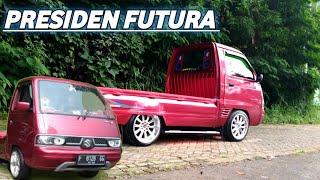 Modifikasi Suzuki carry Futura.Jaman Kekinian Simple Hedon Climis. Artis TIK Tok