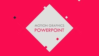 How to Make a Motion Graphics YouTube Intro in PowerPoint