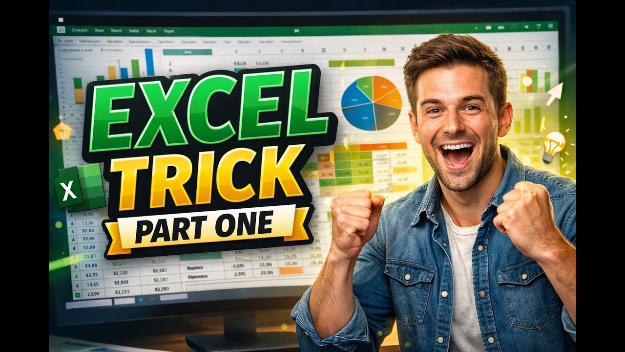 EXCEL TRICK 1 - YouTube