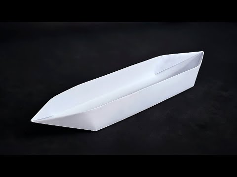 Barco de Papel que Sí Flota en el Agua | Origami Fácil Paso a Paso