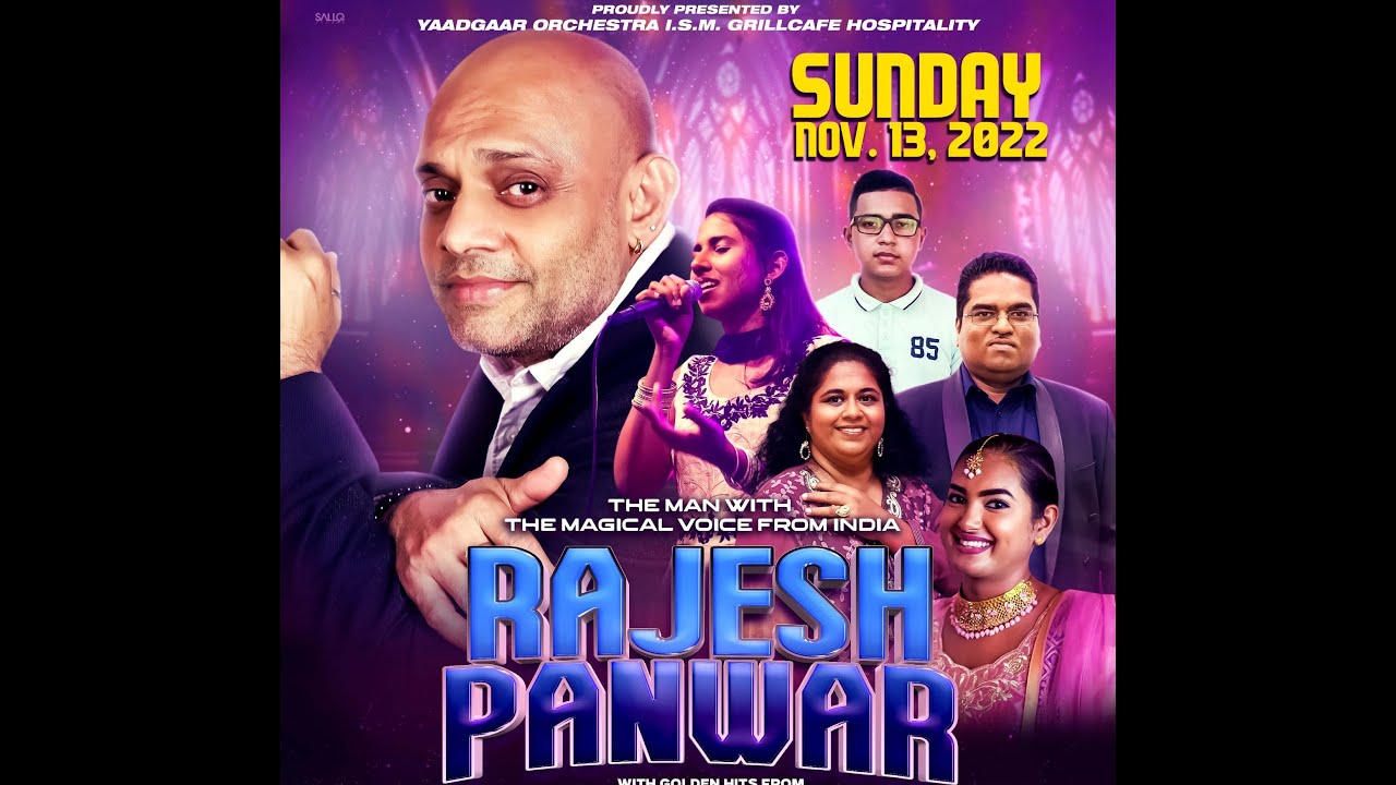 Rajesh Panwar Live in Suriname, Nov 13, 2022 - Promo