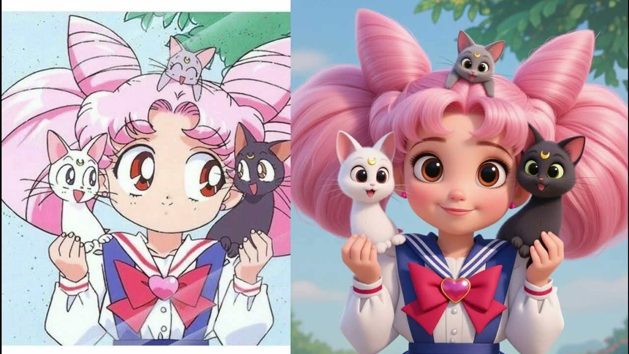 What if sailor moon stepped into the disney | ディズニー版