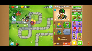 BLOONS TD6 -EASY mode- MONKEY MEADOW tutorial