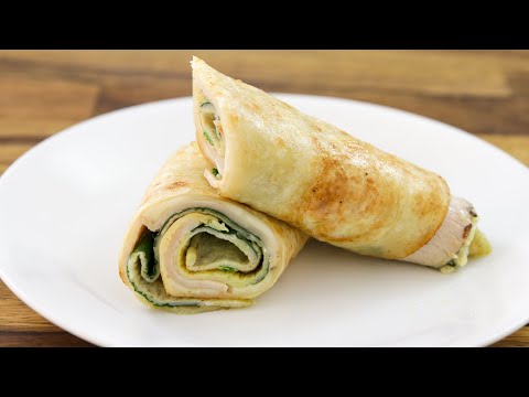 video Tortilla Omelet Hack Breakfast Burrito Recipe, Worldwide Recipes Tortilla Omelet Hack Breakfast Burrito Recipe